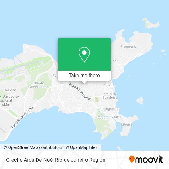 Creche Arca De Noé map