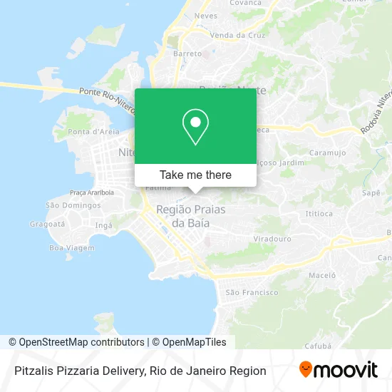 Pitzalis Pizzaria Delivery map