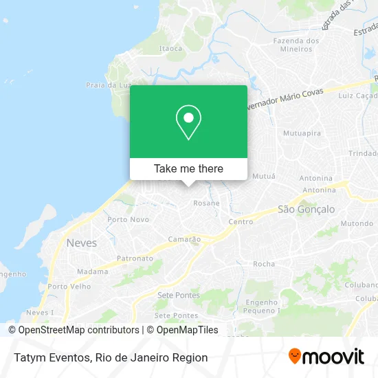 Tatym Eventos map