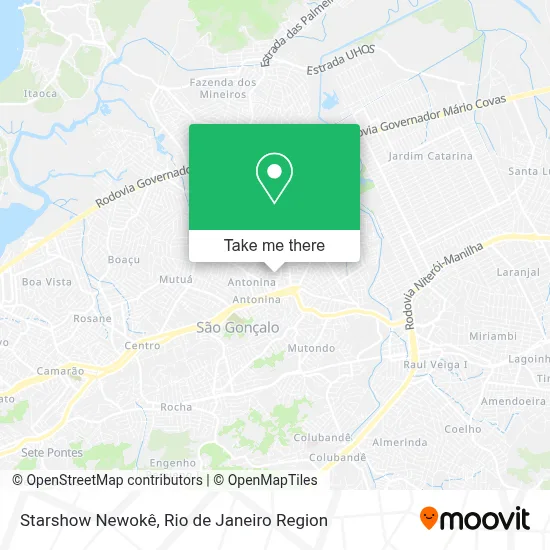 Starshow Newokê map