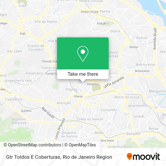 Gtr Toldos E Coberturas map