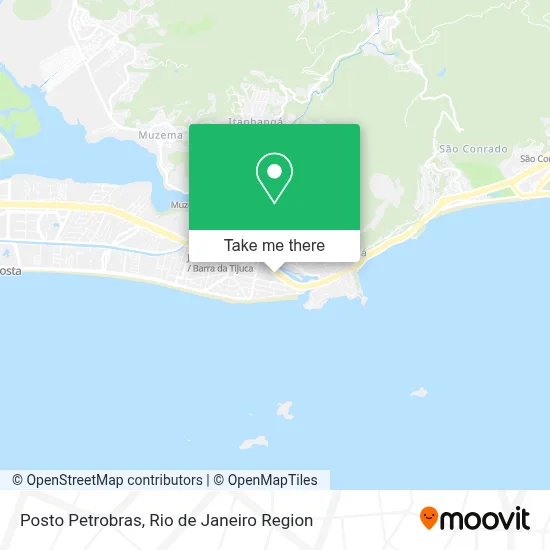 Posto Petrobras map