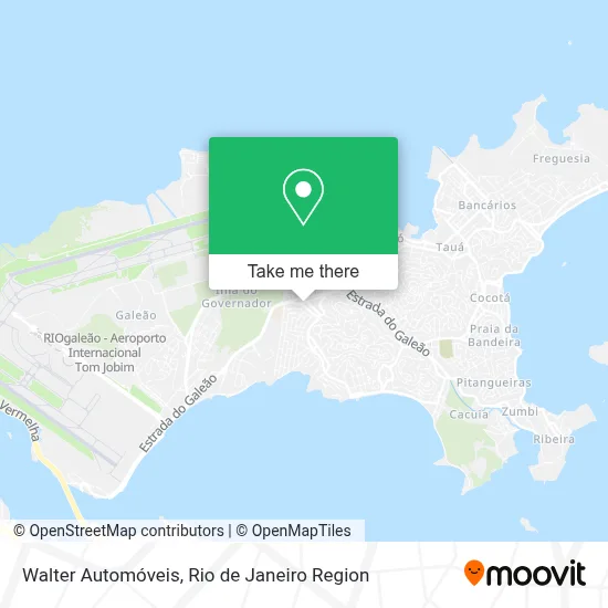 Walter Automóveis map