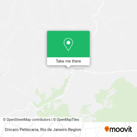 Dricaro Petiscaria map