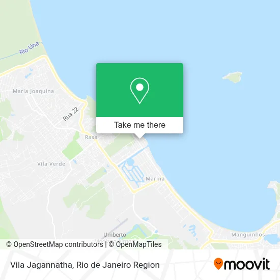 Vila Jagannatha map