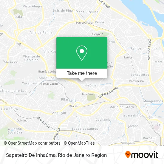 Sapateiro De Inhaúma map