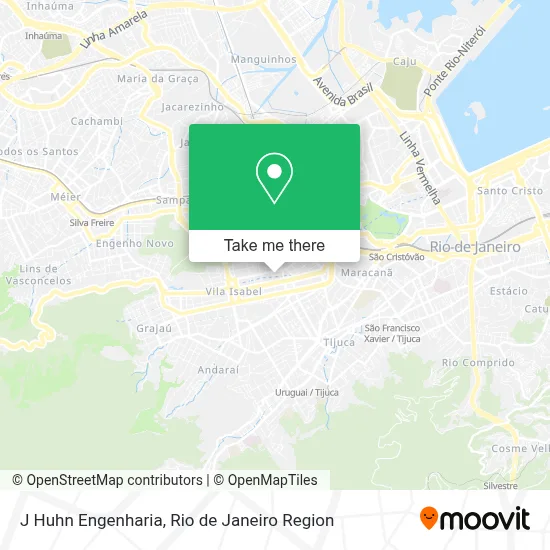 J Huhn Engenharia map