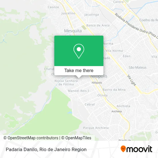 Padaria Danilo map