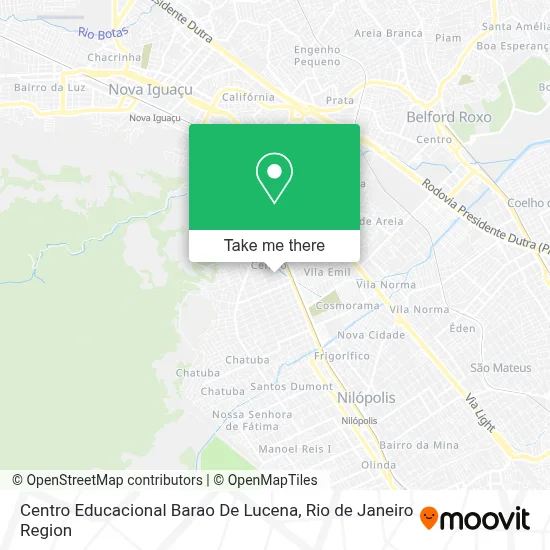 Centro Educacional Barao De Lucena map