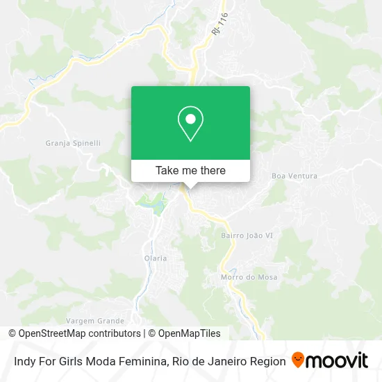 Indy For Girls Moda Feminina map