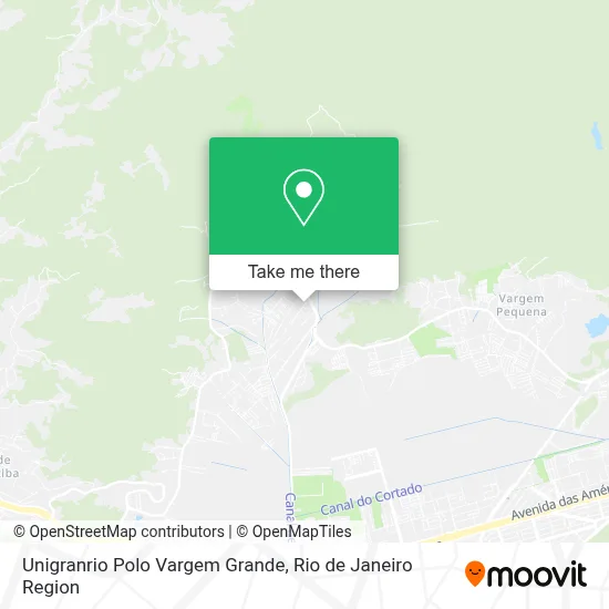 Unigranrio Polo Vargem Grande map
