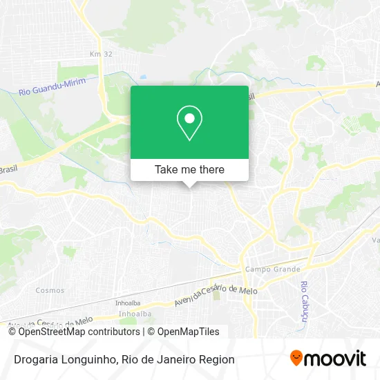 Drogaria Longuinho map