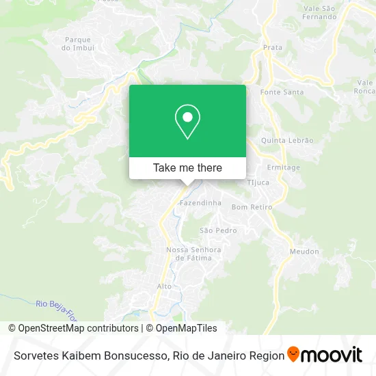 Sorvetes Kaibem Bonsucesso map