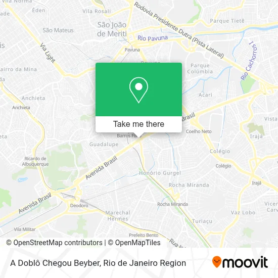 A Doblô Chegou Beyber map