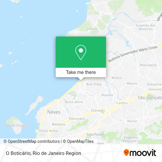 O Boticário map
