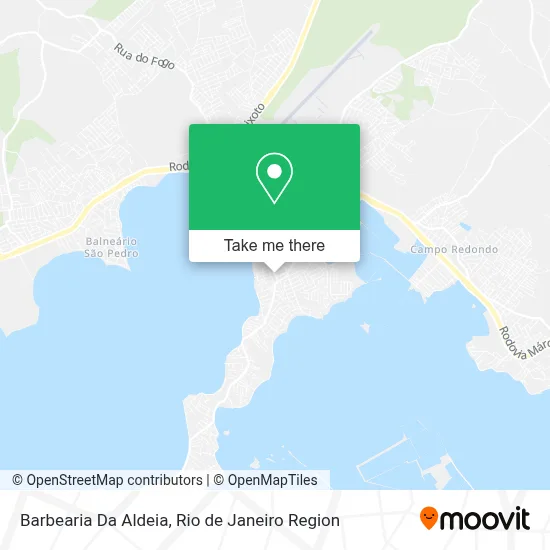 Barbearia Da Aldeia map