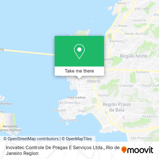 Inovatec Controle De Pragas E Serviços Ltda. map