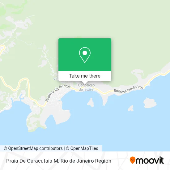 Praia De Garacutaia M map