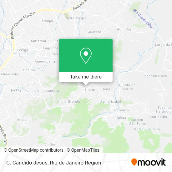 C. Candido Jesus map