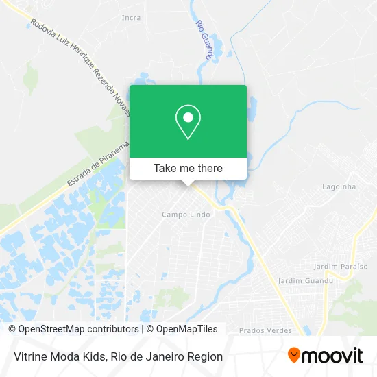 Vitrine Moda Kids map