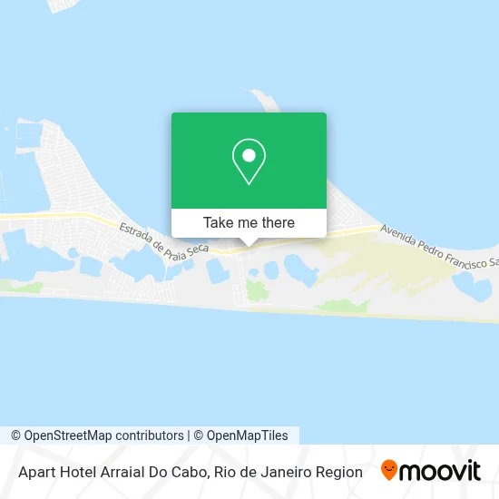 Apart Hotel Arraial Do Cabo map