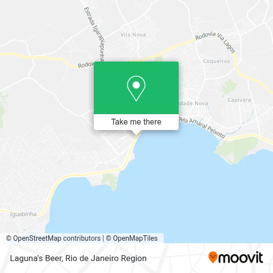 Laguna's Beer map