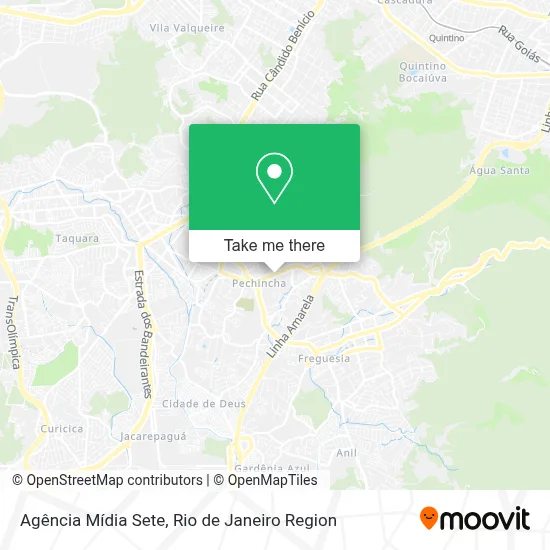 Agência Mídia Sete map