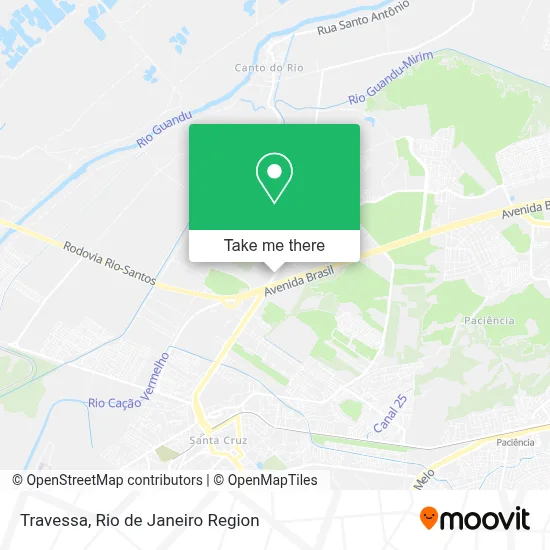 Travessa map