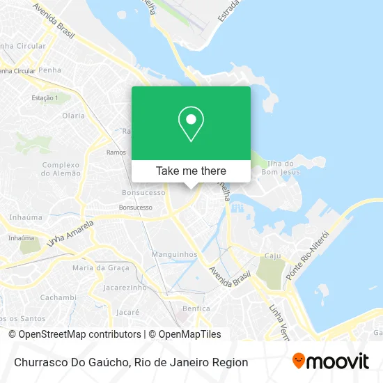 Churrasco Do Gaúcho map