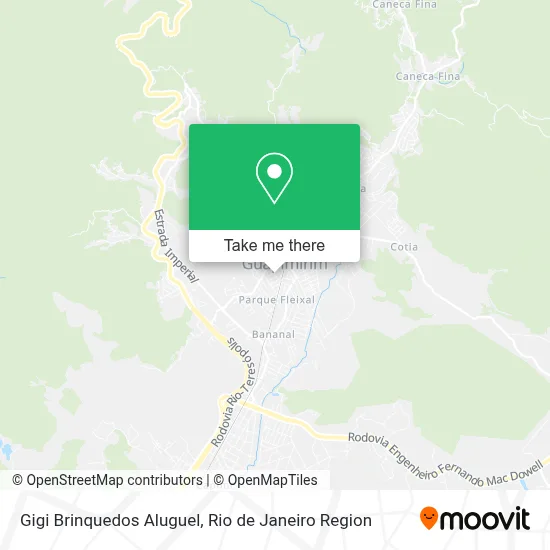 Gigi Brinquedos Aluguel map