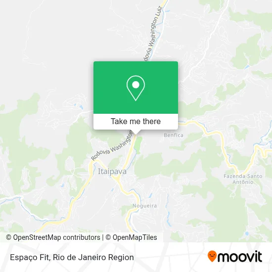 Espaço Fit map