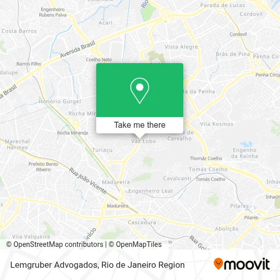 Lemgruber Advogados map