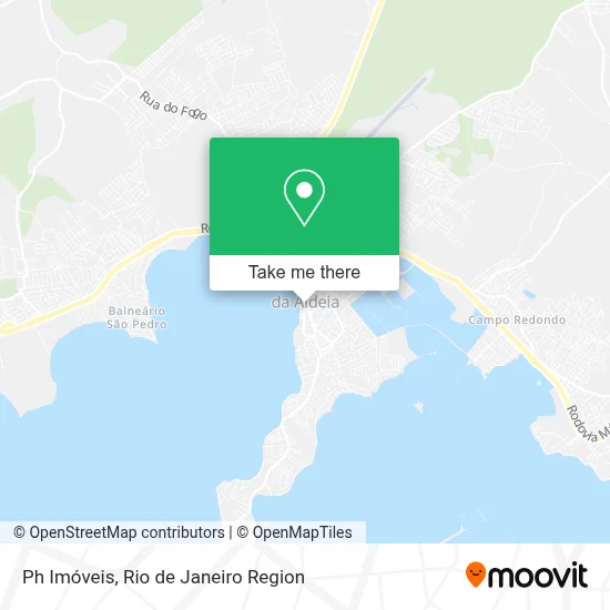 Ph Imóveis map
