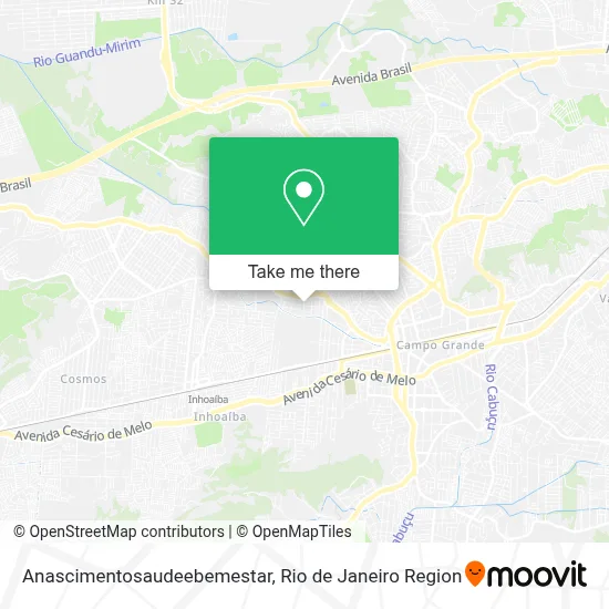 Anascimentosaudeebemestar map