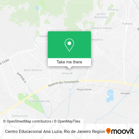 Centro Educacional Ana Luzia map