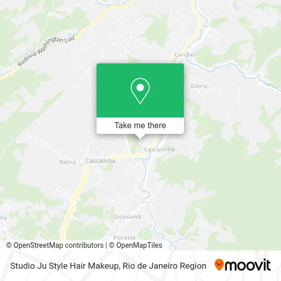 Studio Ju Style Hair Makeup map