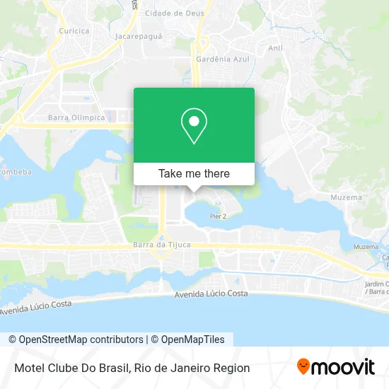 Motel Clube Do Brasil map