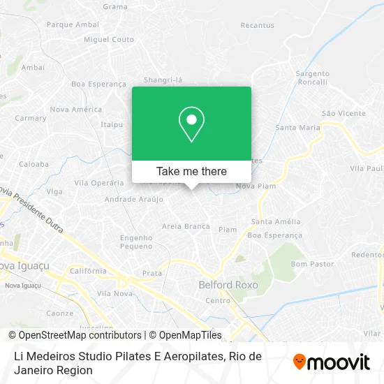 Li Medeiros Studio Pilates E Aeropilates map