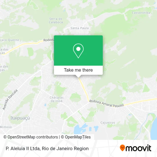 P. Aleluia II Ltda map
