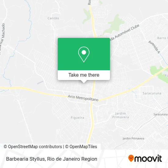 Barbearia Styllus map