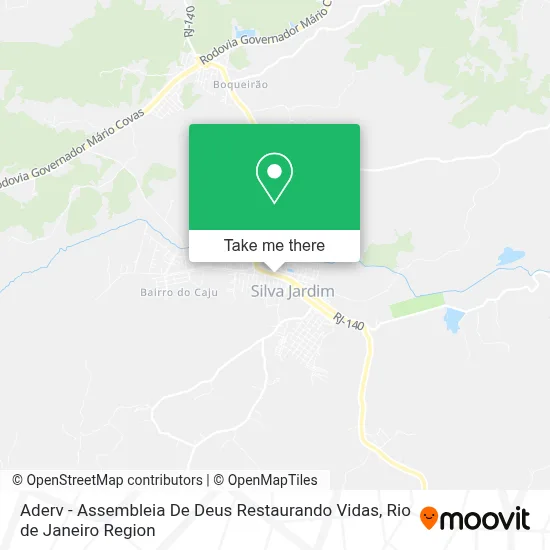 Aderv - Assembleia De Deus Restaurando Vidas map