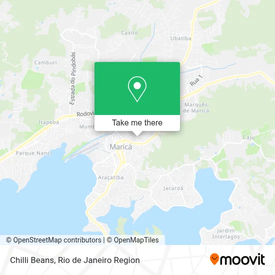 Chilli Beans map