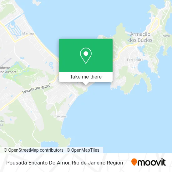 Pousada Encanto Do Amor map