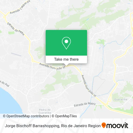Jorge Bischoff Barrashopping map
