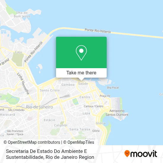 Secretaria De Estado Do Ambiente E Sustentabilidade map