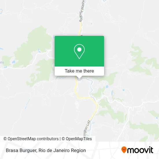 Brasa Burguer map