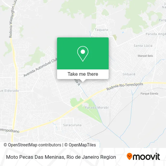 Moto Pecas Das Meninas map