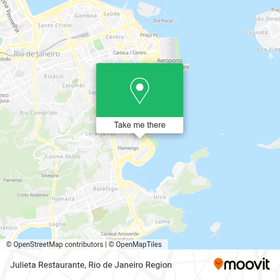 Julieta Restaurante map