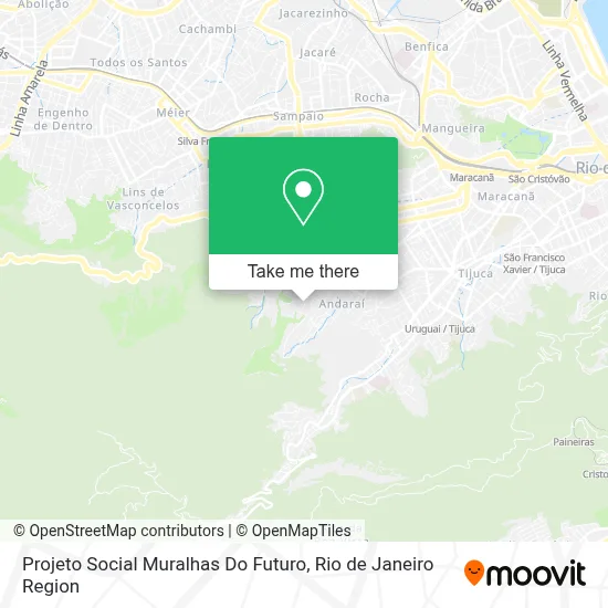 Projeto Social Muralhas Do Futuro map