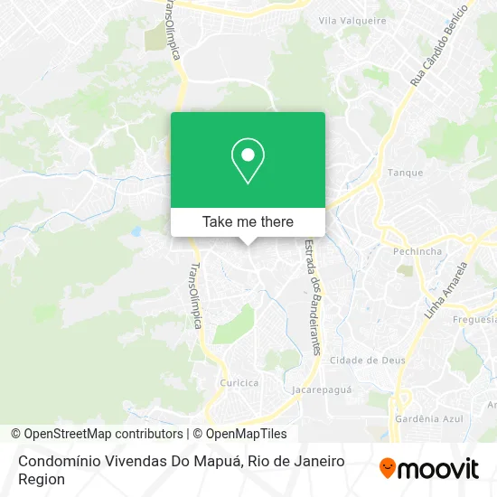 Condomínio Vivendas Do Mapuá map